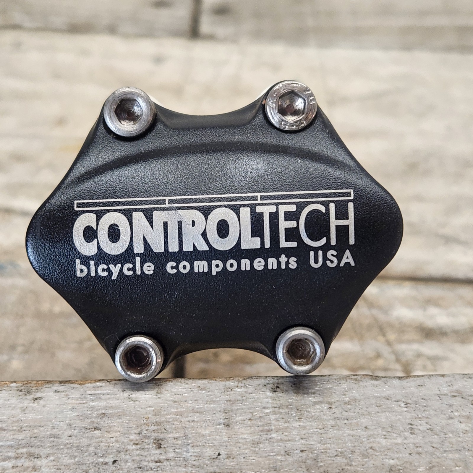 ControlTech ONE Threadless Stem 95mm 31.8mm Clamp 1-1/8” Steerer White Alloy