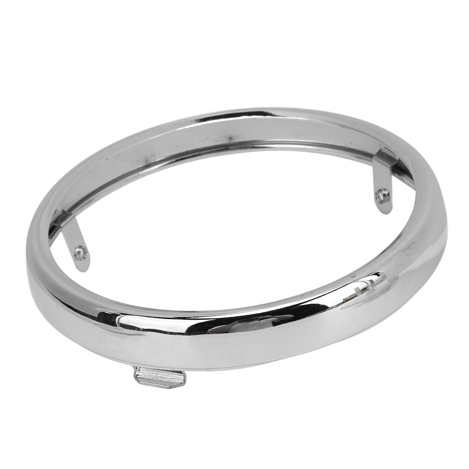 6in Motorcycle Headlight Ring Stylish Chrome Plated Smooth Surface Aluminum UIUW