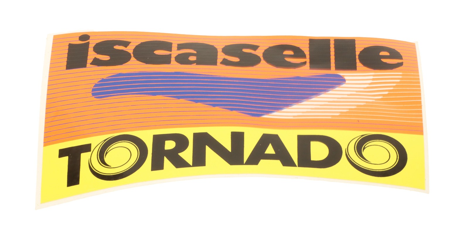 Iscaselle Tornado Saddle Steel Rails White Suede Leather Cream 1980s NIB NOS NEW