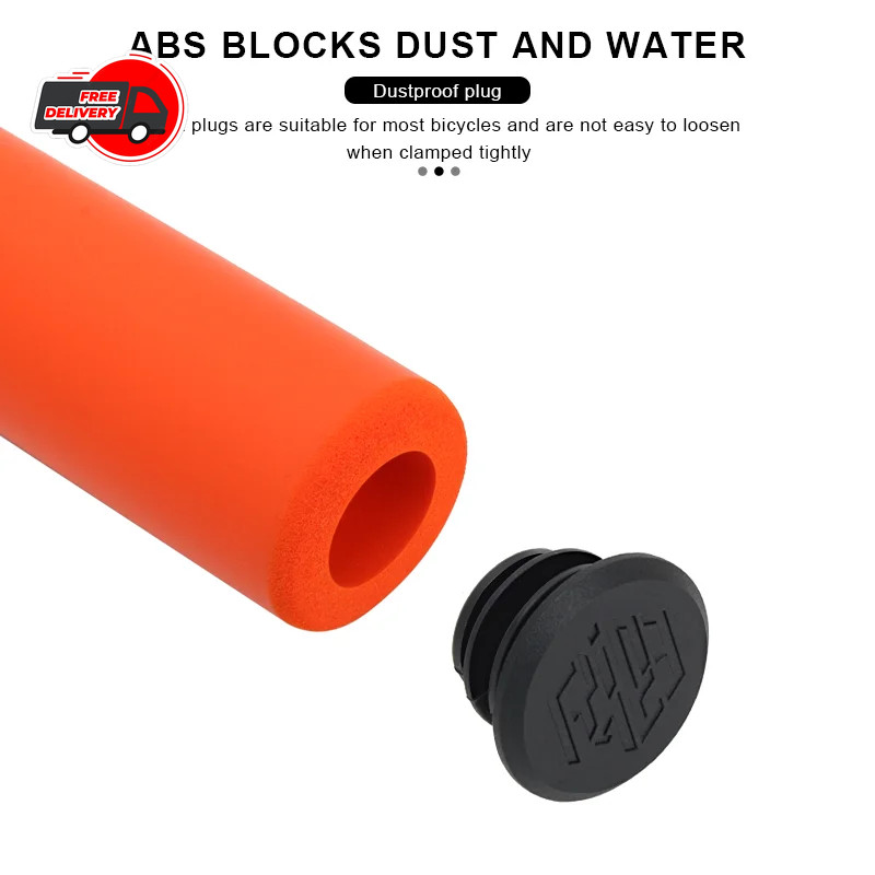 Soft Foam Silicone Sponge Handle Bar Grips Handlebar Cover Bike Bicycle