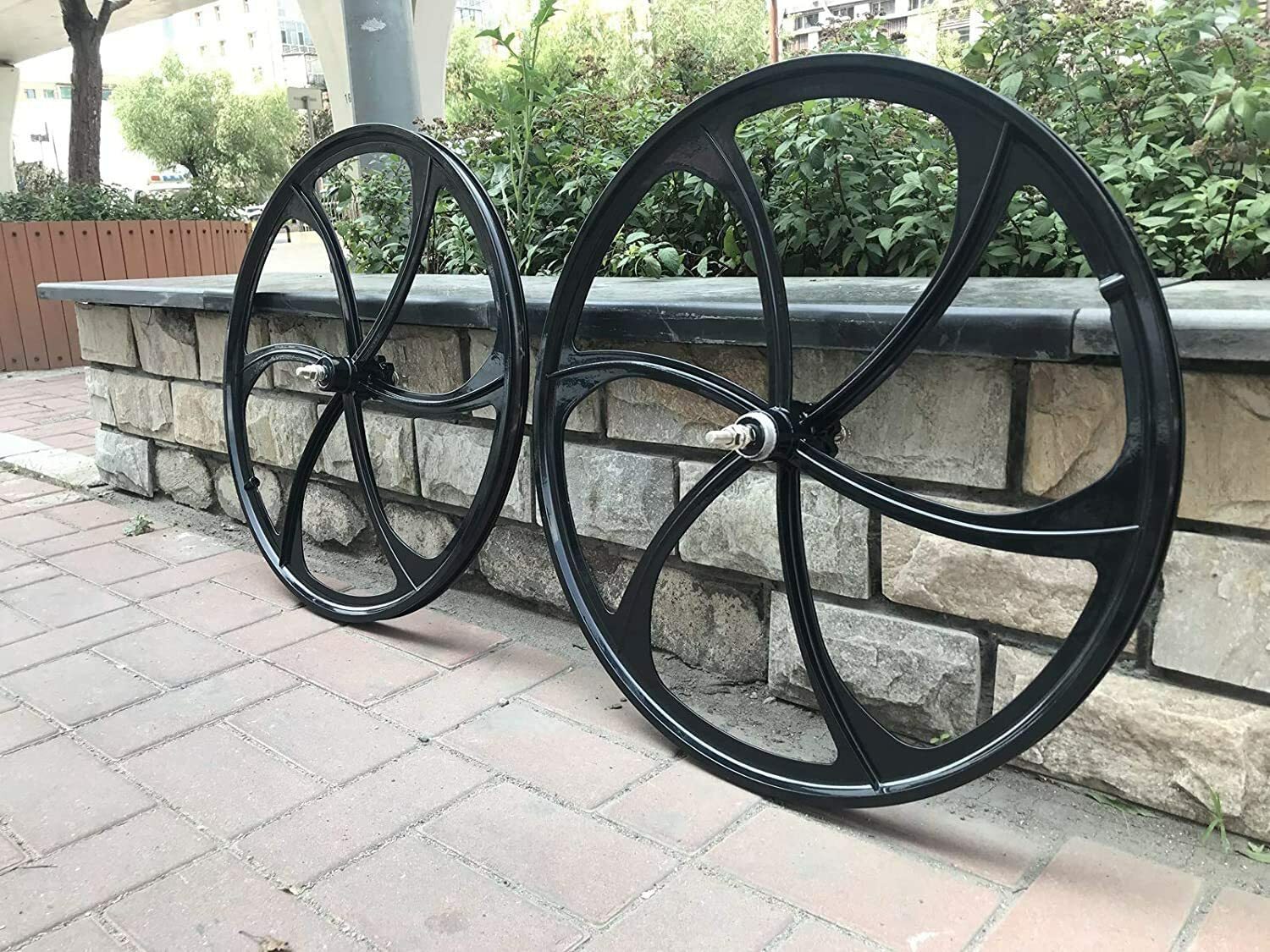 26″ MAG WHEEL Set 100*120mm & 36T Sprocket,26″ Bike Fork & Headset-Motor Bicycle