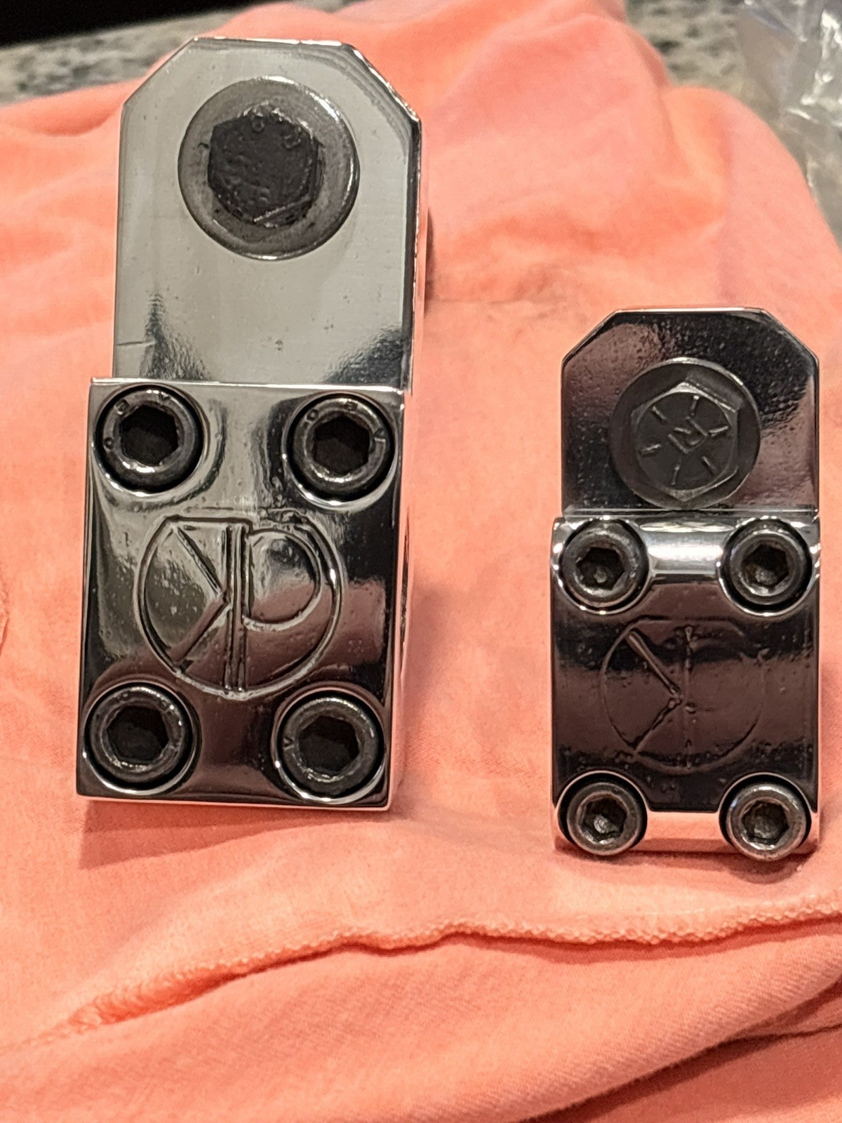 DK STEM OLD SCHOOL 80s AND DK MINI STEM RESTORED POLISHED