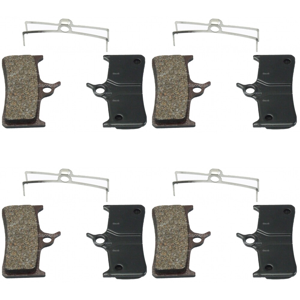 4 Pairs Discos Disc Brake Pads Shimano XT XTR pre-2002 M03 M04 Made With Kevlar