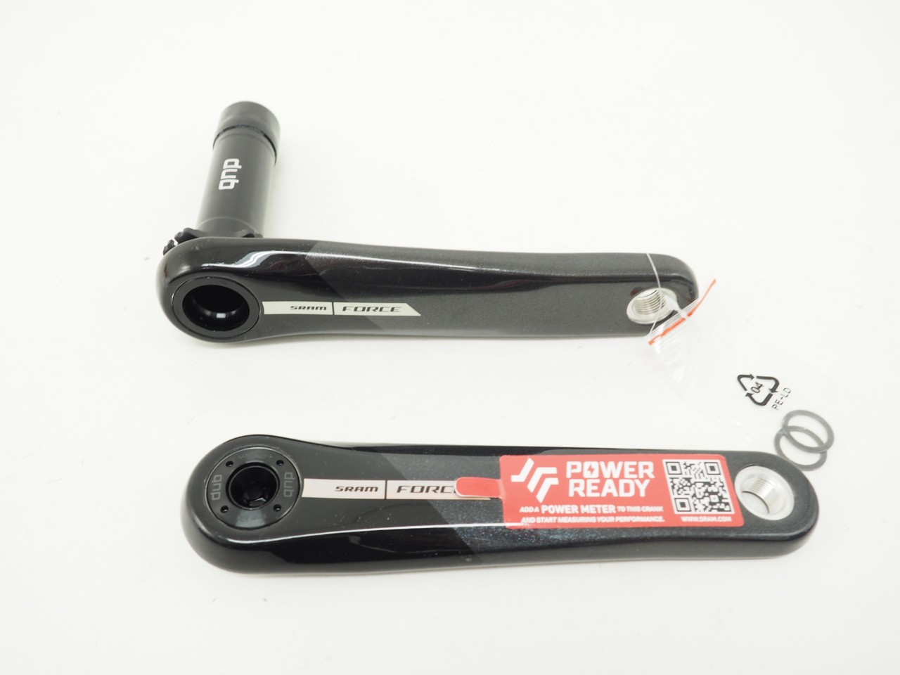 New! SRAM Force AXS 170mm DUB 8-Bolt Carbon Fiber ROad/Gravel Bike Crank Arms D2