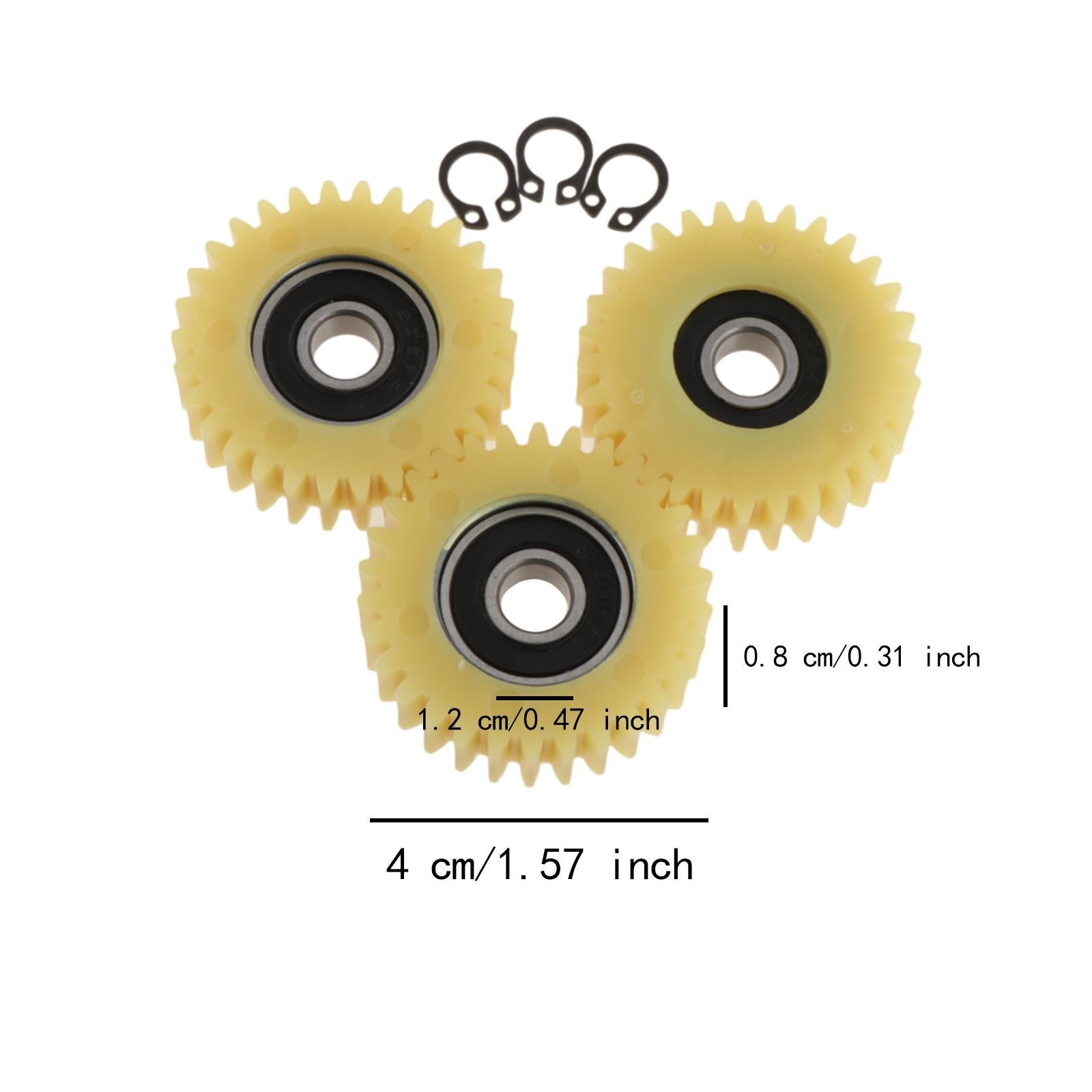 3 Pieces E Bike Motor Gear 30T Planetary Gear