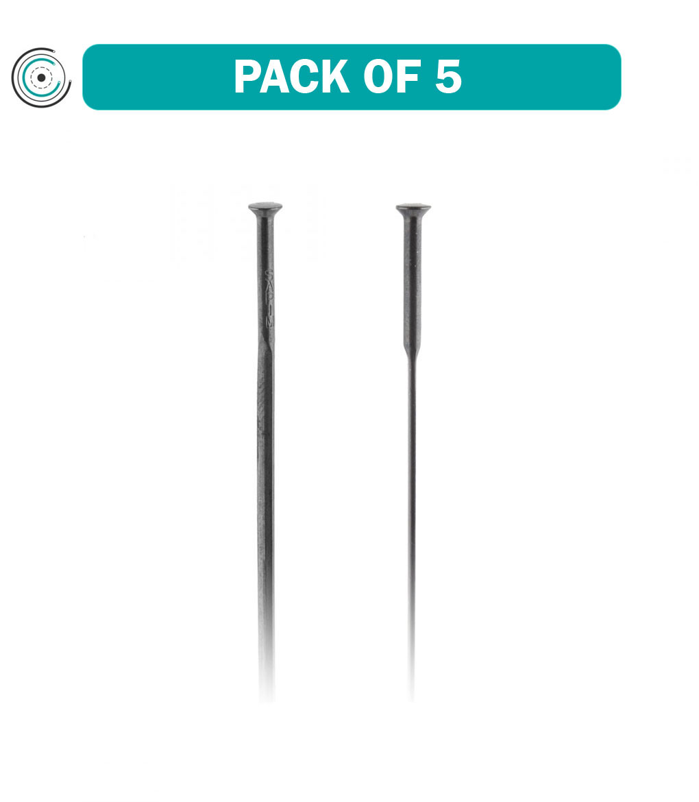 Sapim CX-Ray Bladed Straight Pull 270mm Black Pack of 5 Spokes