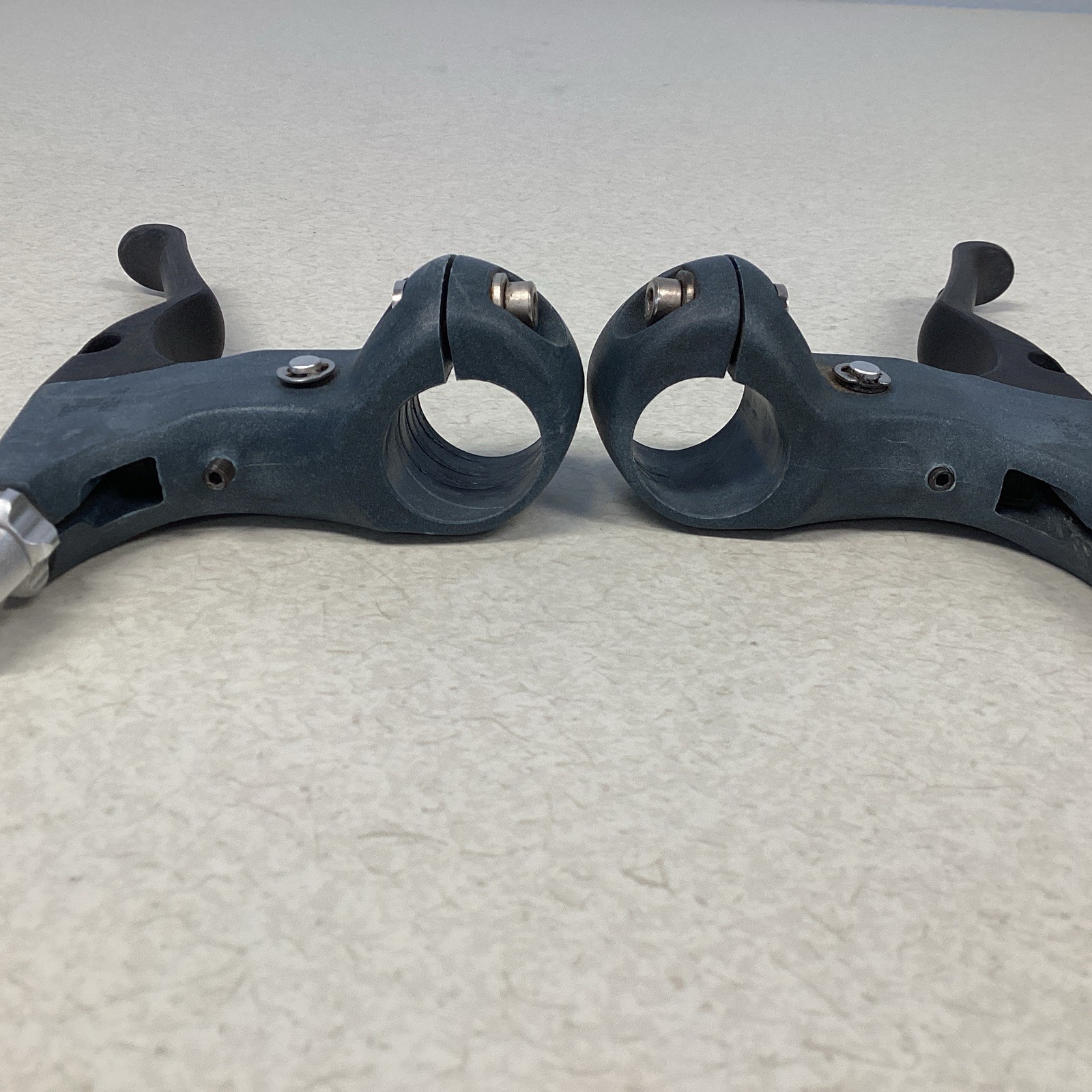 SRAM 7.0 V-Brake Lever Pair Vintage 22.2mm Blue/Black 2000 90’s MTB