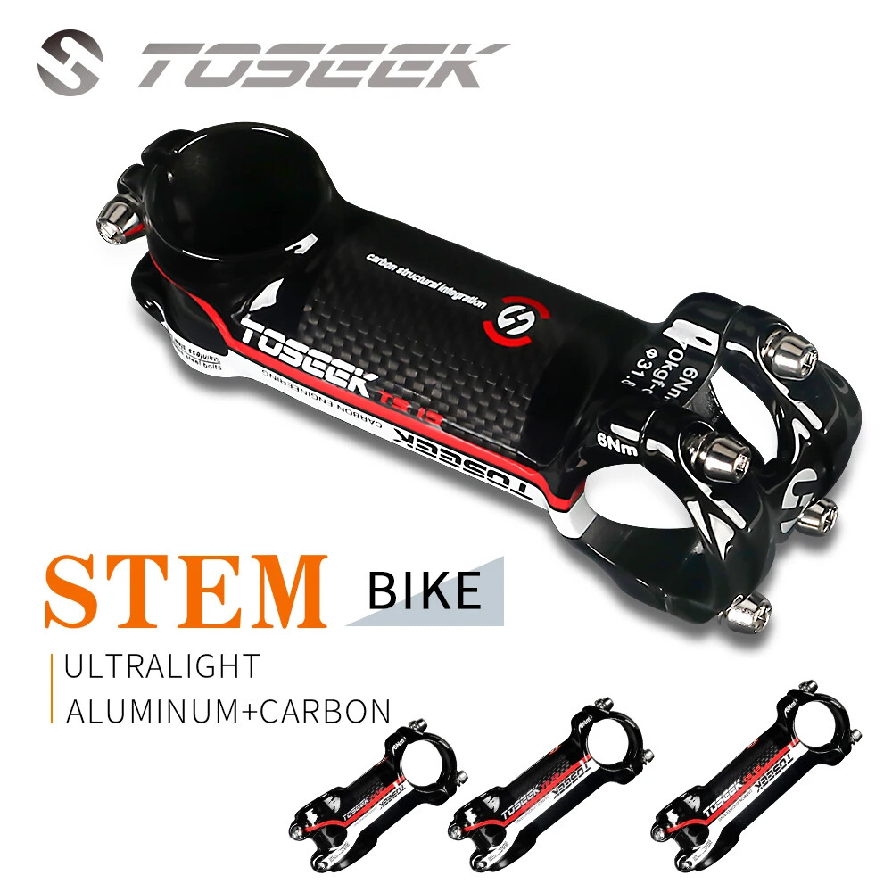 Carbon Stem 70/90/100mm Bike Power Handlebar Stem 7 Degree 31.8mm MTB Bike Stem
