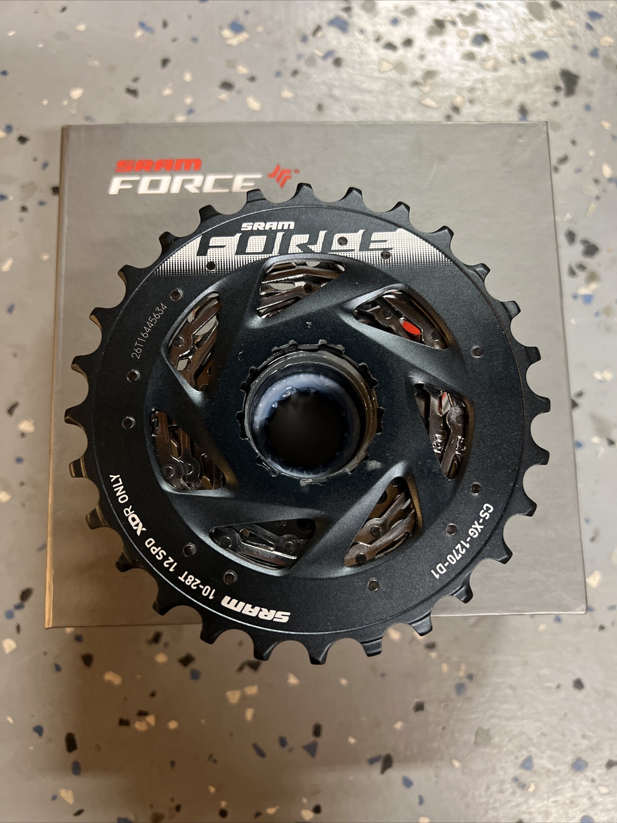 SRAM Force AXS XG-1270 XDR 12 Speed Road Bike Cassette 10-28t