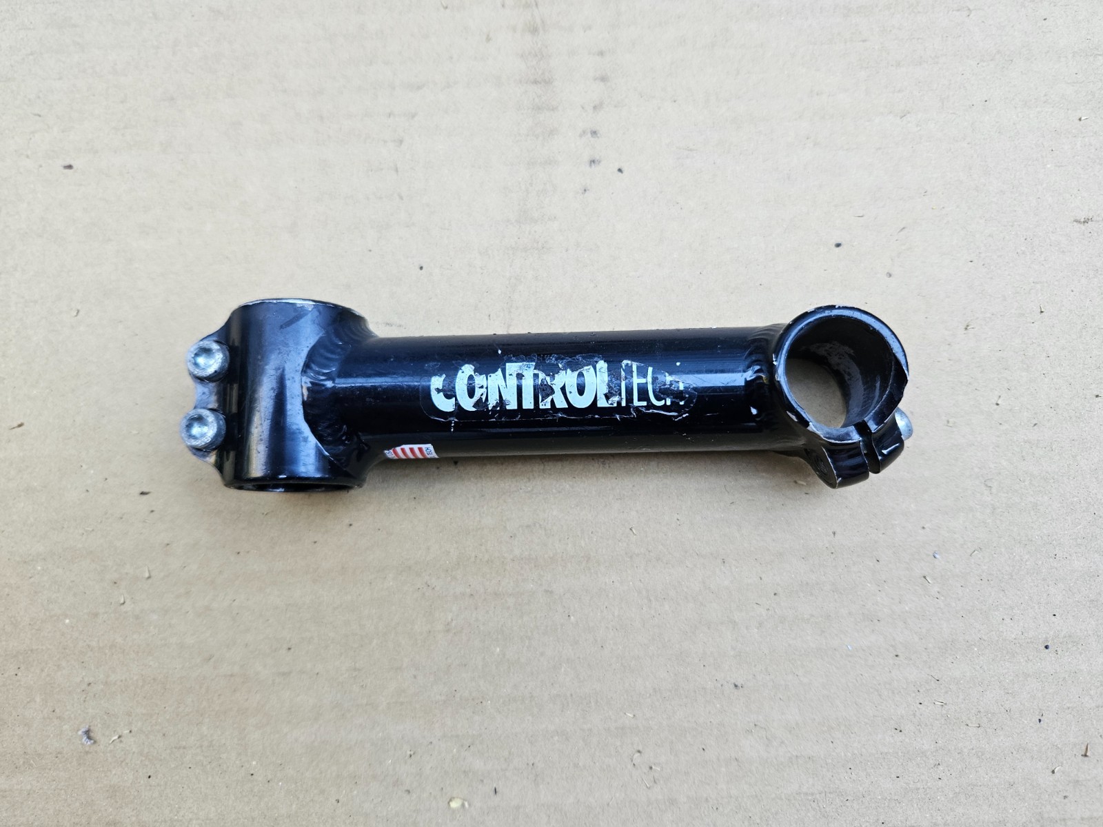Vintage 90s 1-1/8″ Control Tech Threadless Stem 135mm x 25.4mm Black made in USA