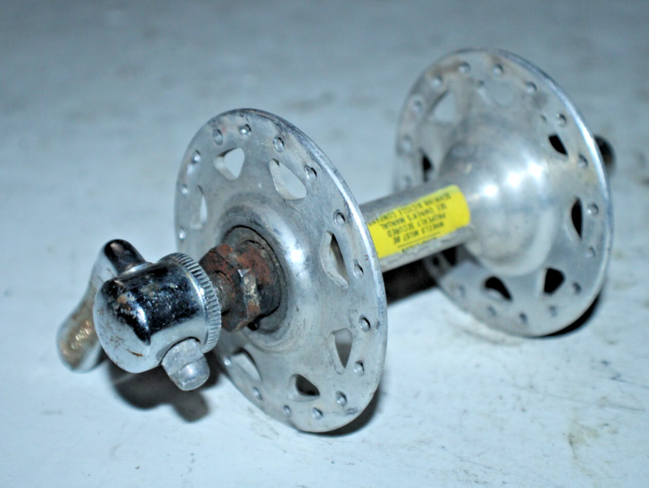 Schwinn Approved Front Road Bike Hub 36H 97mm High Flange QR Vintage USA Shipper