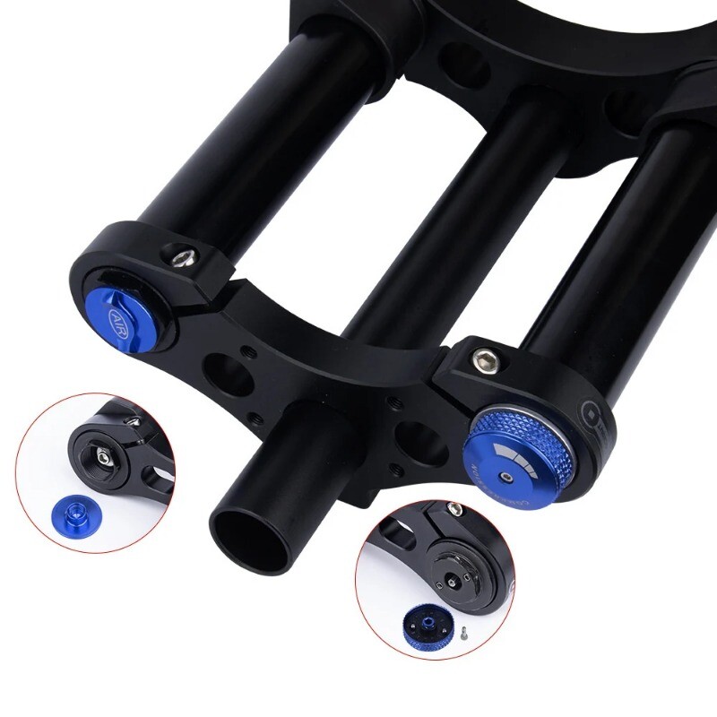 27.5 29in MTB Ebike Barrel Axle Air Pressure Suspension Fork Straight/Tapered