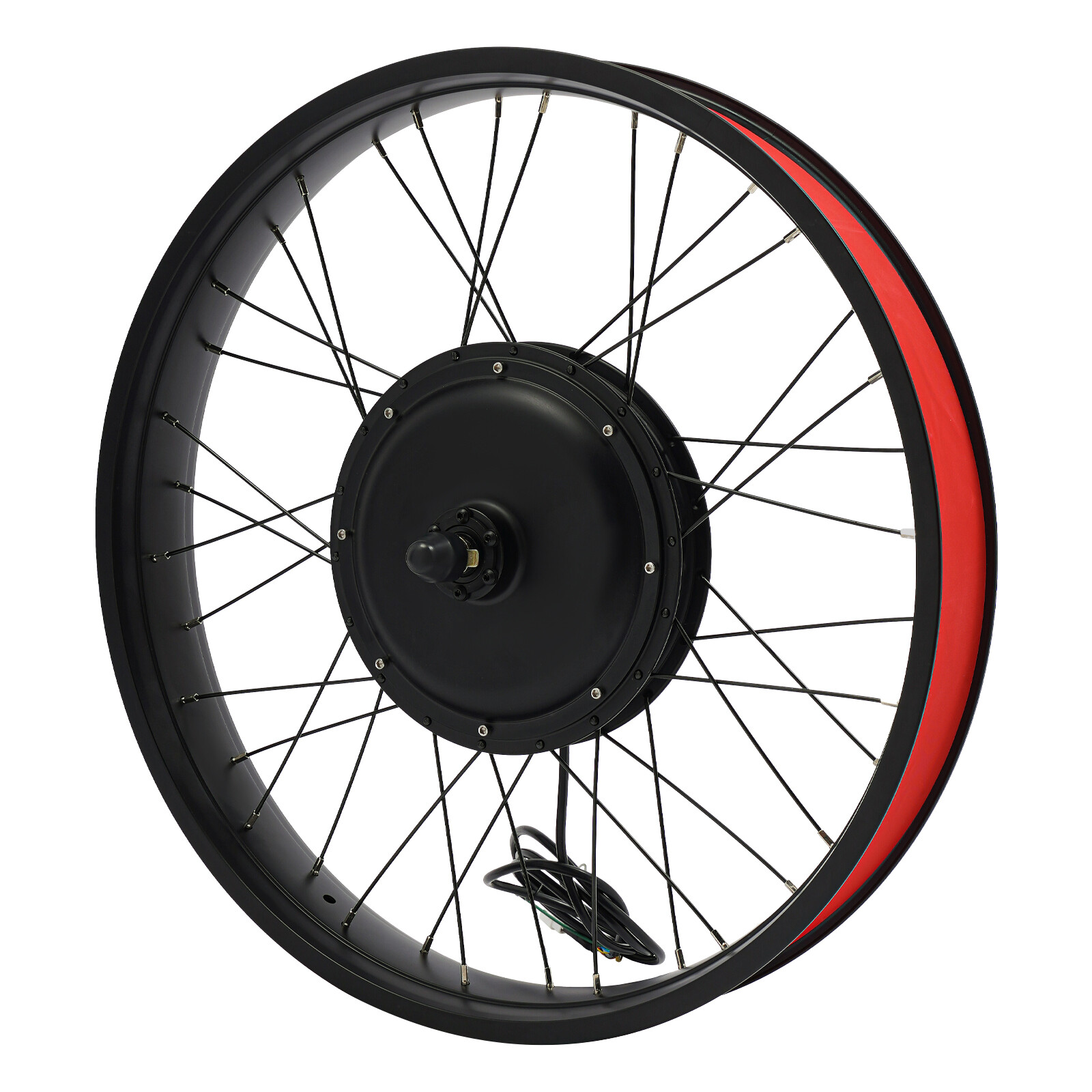 26″ 48V 1500W Electric Bicycle Motor E-Bike Front Wheel LCD Conversion Kit NEW