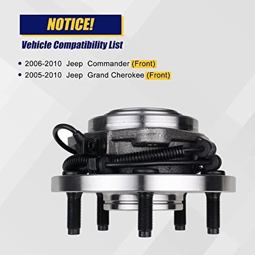 513234 Front Wheel Bearing and Hub Assembly Fit for Jeep Grand Cherokee 2005