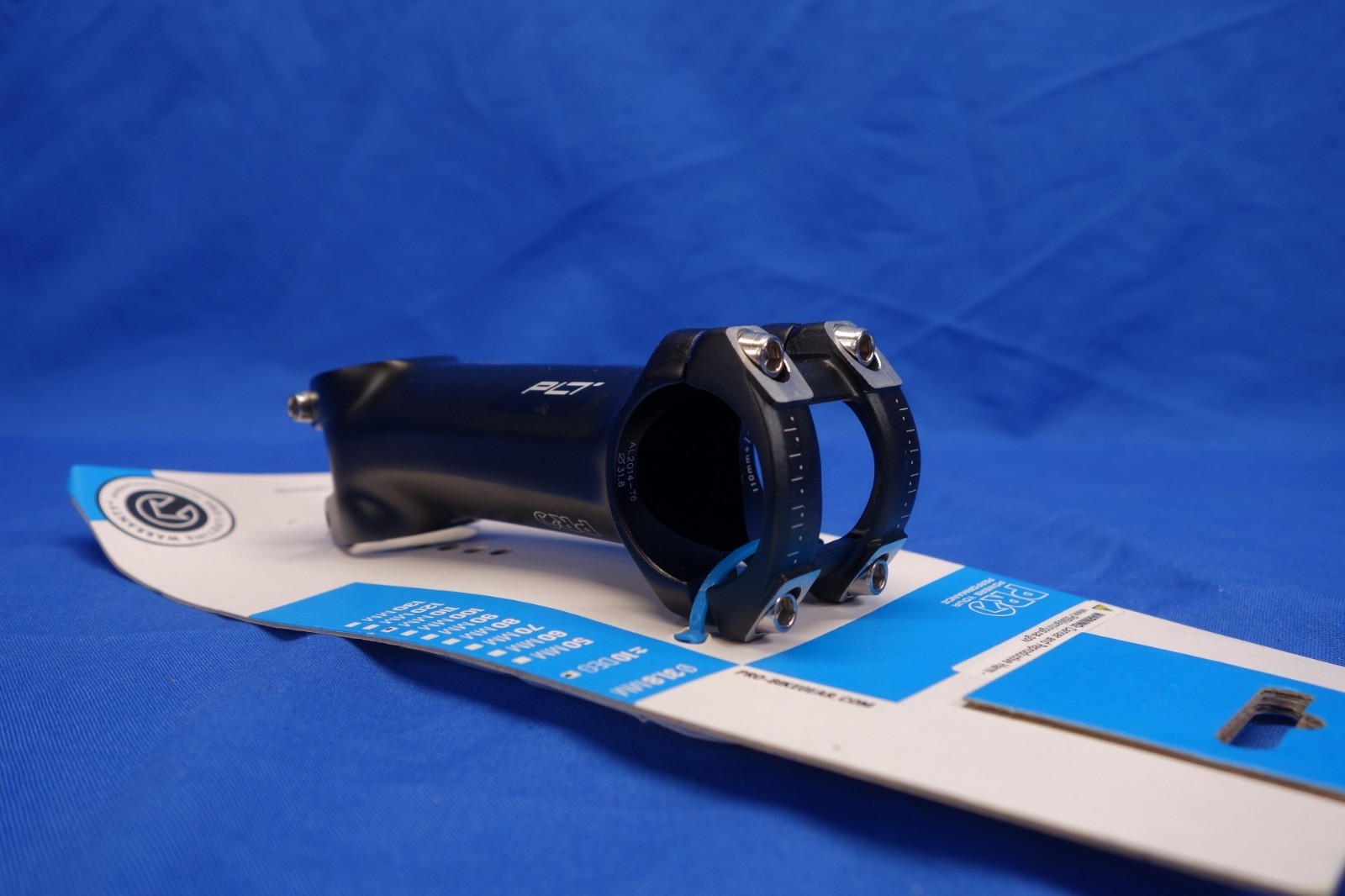 New PRO PLT Aluminum Bike Stem 110mm Length x 31.8mm Clamp, 10° Angle