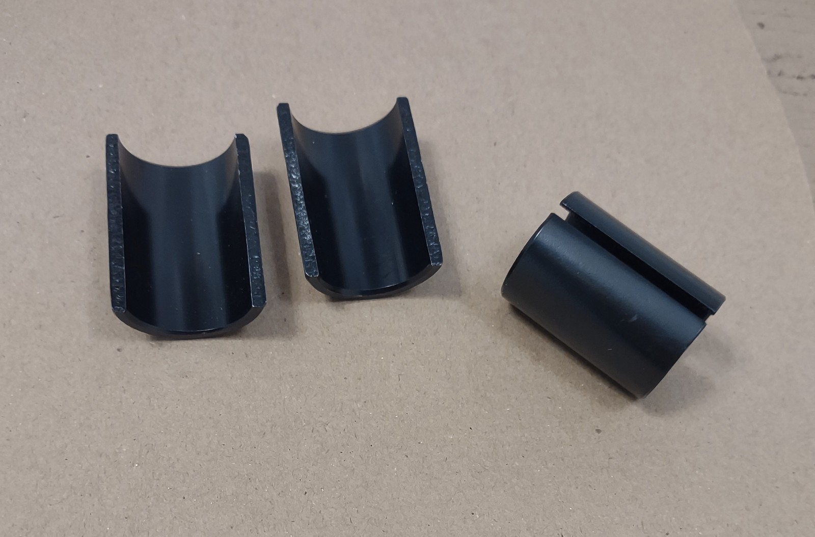 New Alloy Stem Adapter Shim 25.4 31.8 mm Size Black Color