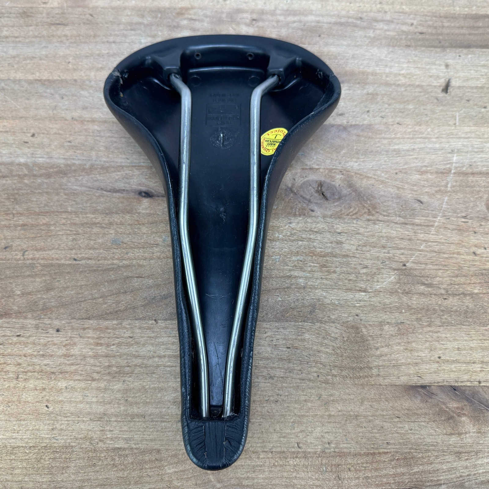 Low Mile! San Marco 1996 Rolls 7x7mm Titanium Rails 140mm Bike Saddle 289g