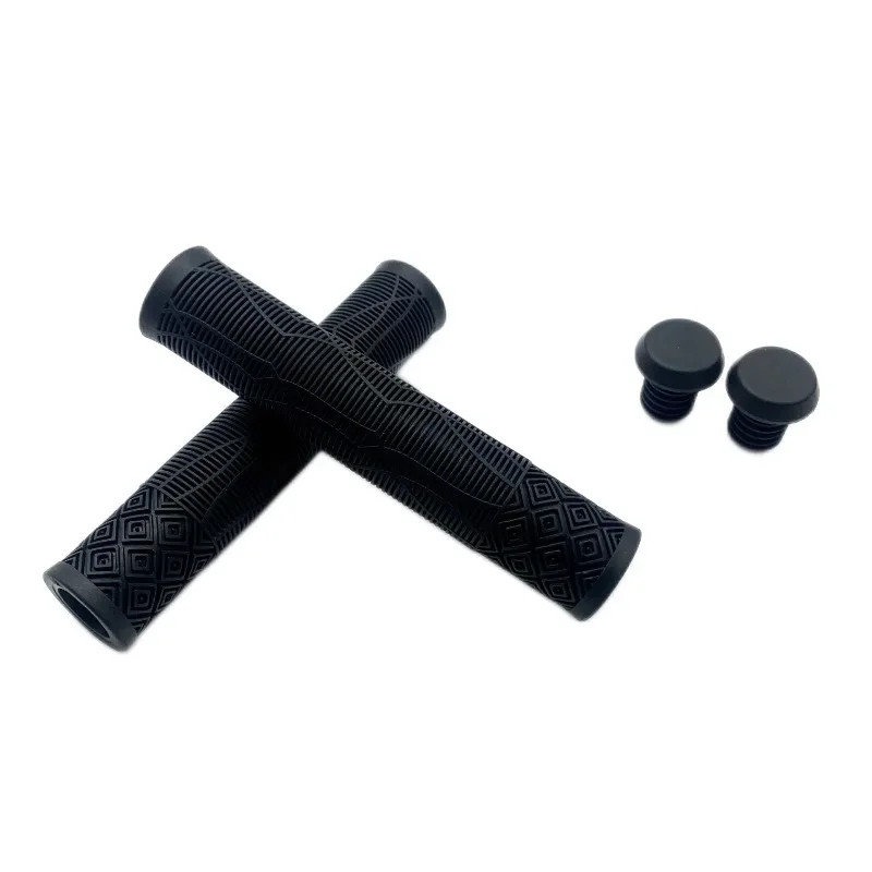 1 Pair Bicycle Handlebar Grips Soft Rubber Grips Bicycle Gloves Bike Accessories