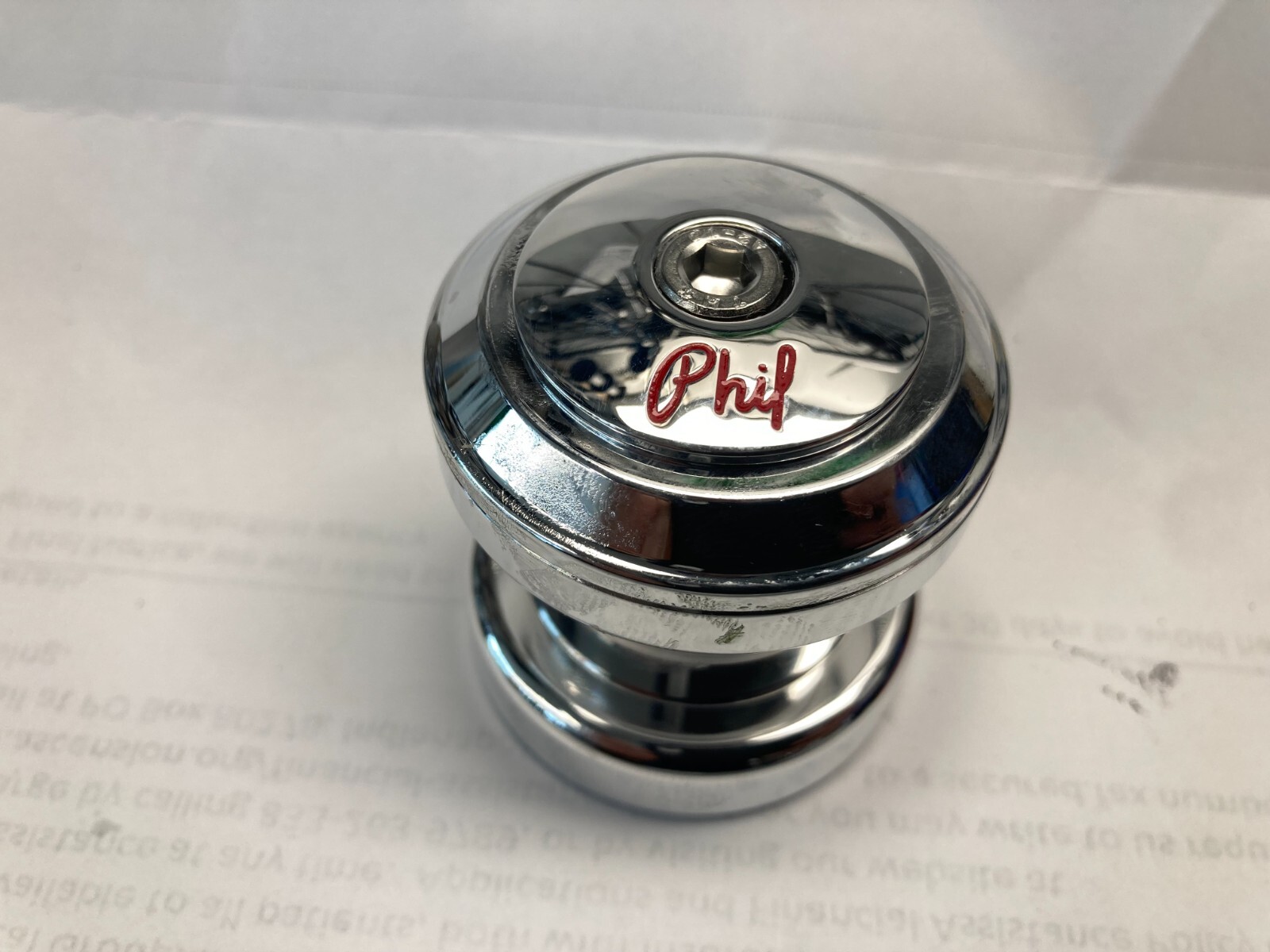 Phil Wood 1-1/8″ Headset Silver