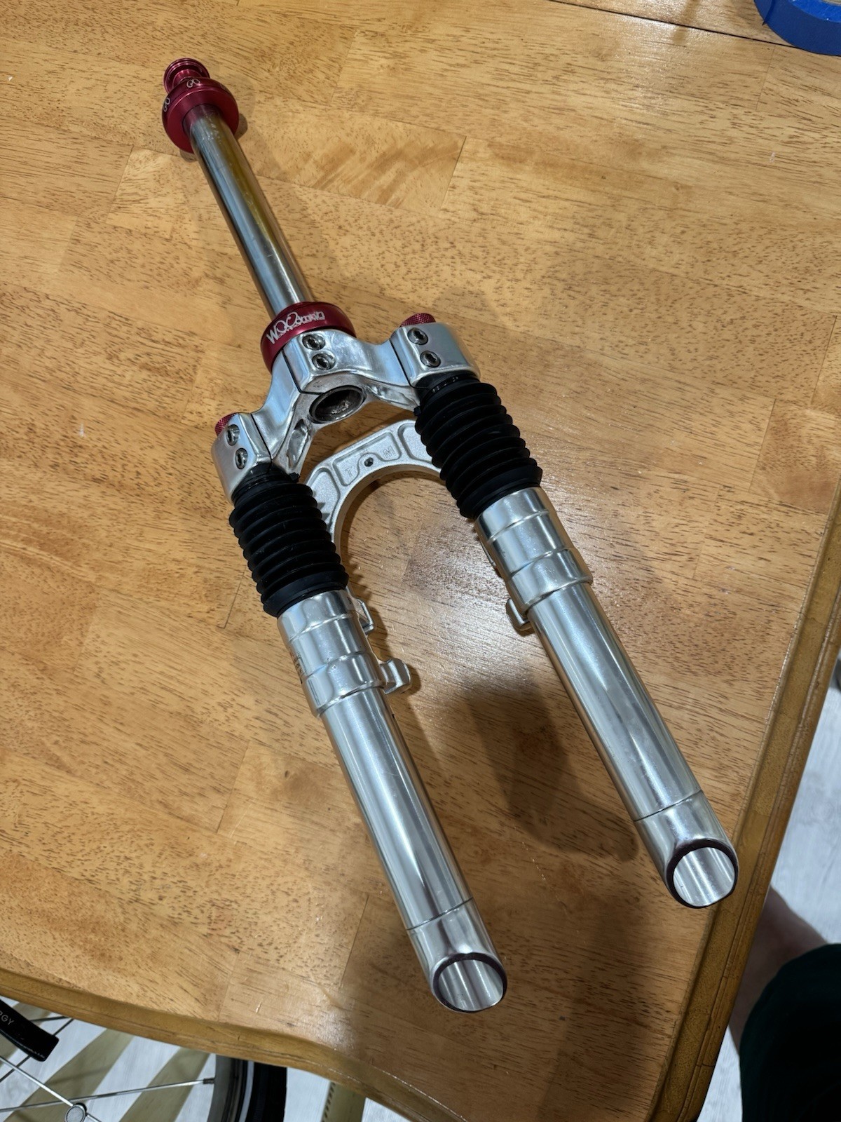 Rare Ballistic 600 Aii 16” Recumbent Bike Fork Suspension 1” Threadless