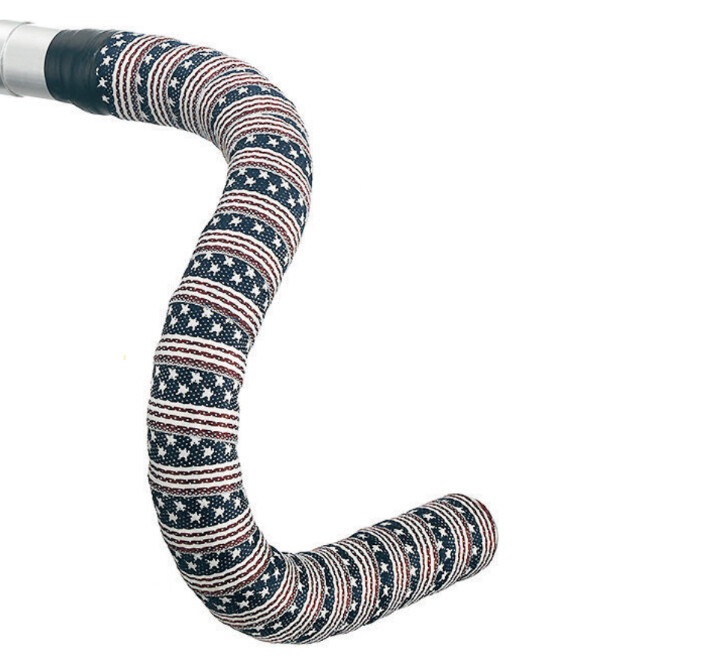 Woven USA Flag American United States Touring Bicycle Bike BTP Handlebar Tape