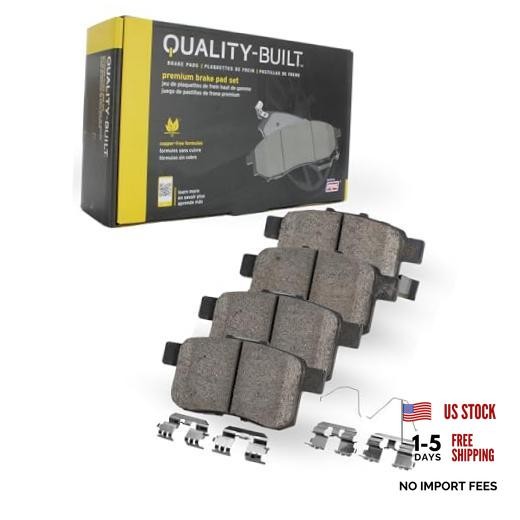 Front Ceramic Brake Pads, Premium 1001-0965C, Compatible with 2003 BP0965-C
