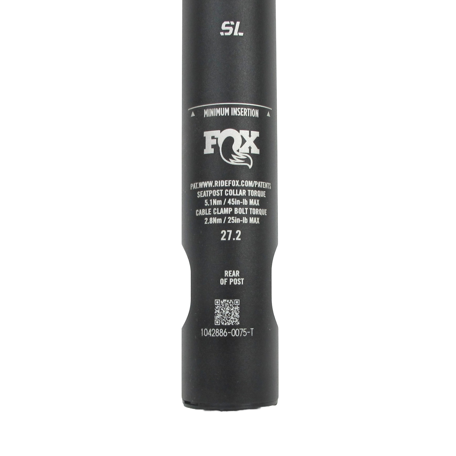 FOX Transfer SL 27.2 70mm Performance Elite Dropper Seatpost Internal Remote