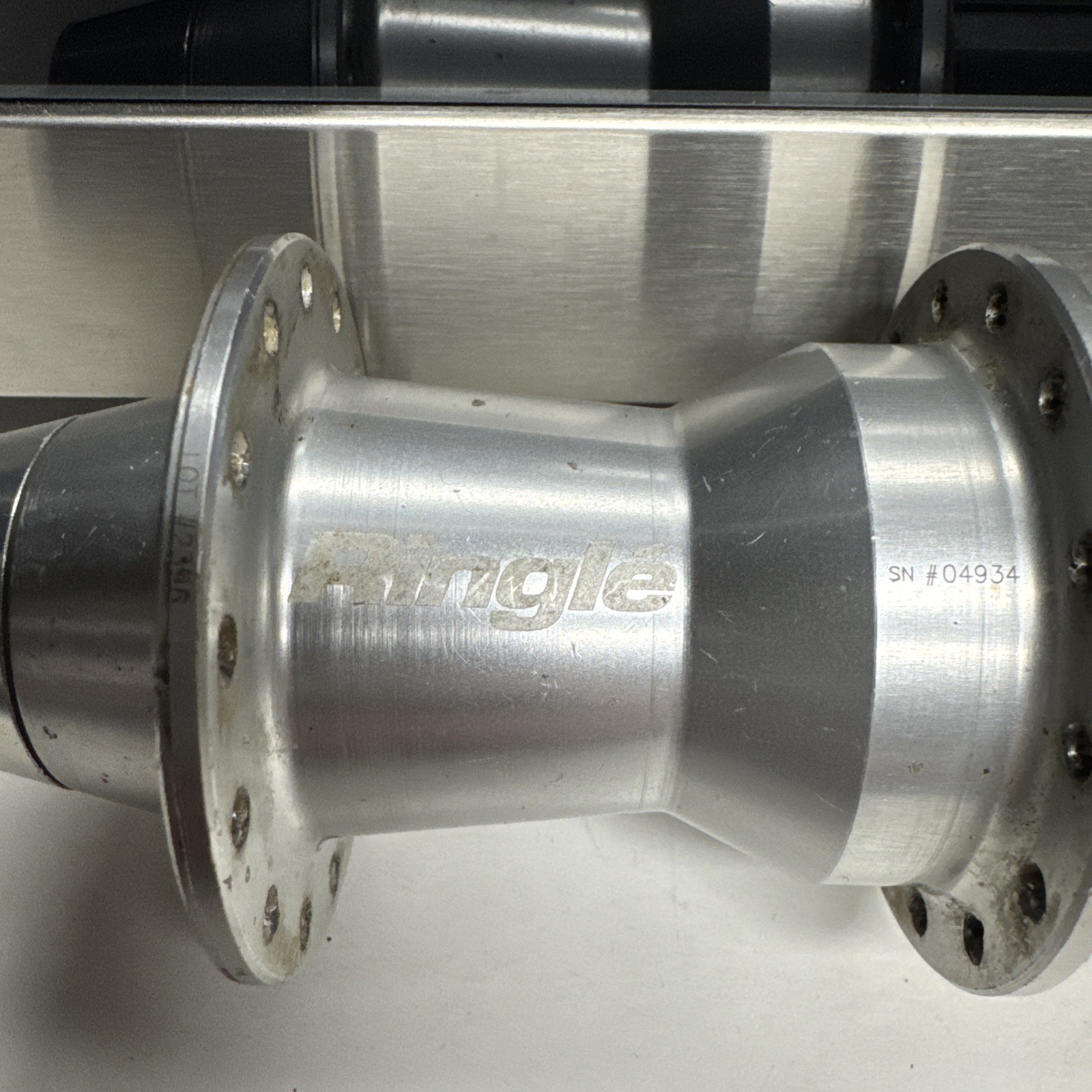 Vintage Ringle Rear Hub 28H 135mm QR Shimano HG Speed Polished Silver rare