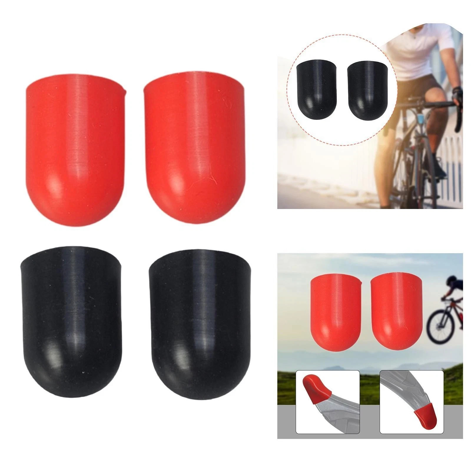 Road Bike Shifter Lever Covers Sleeve Protection Anti Scratch MTB Road Silicone