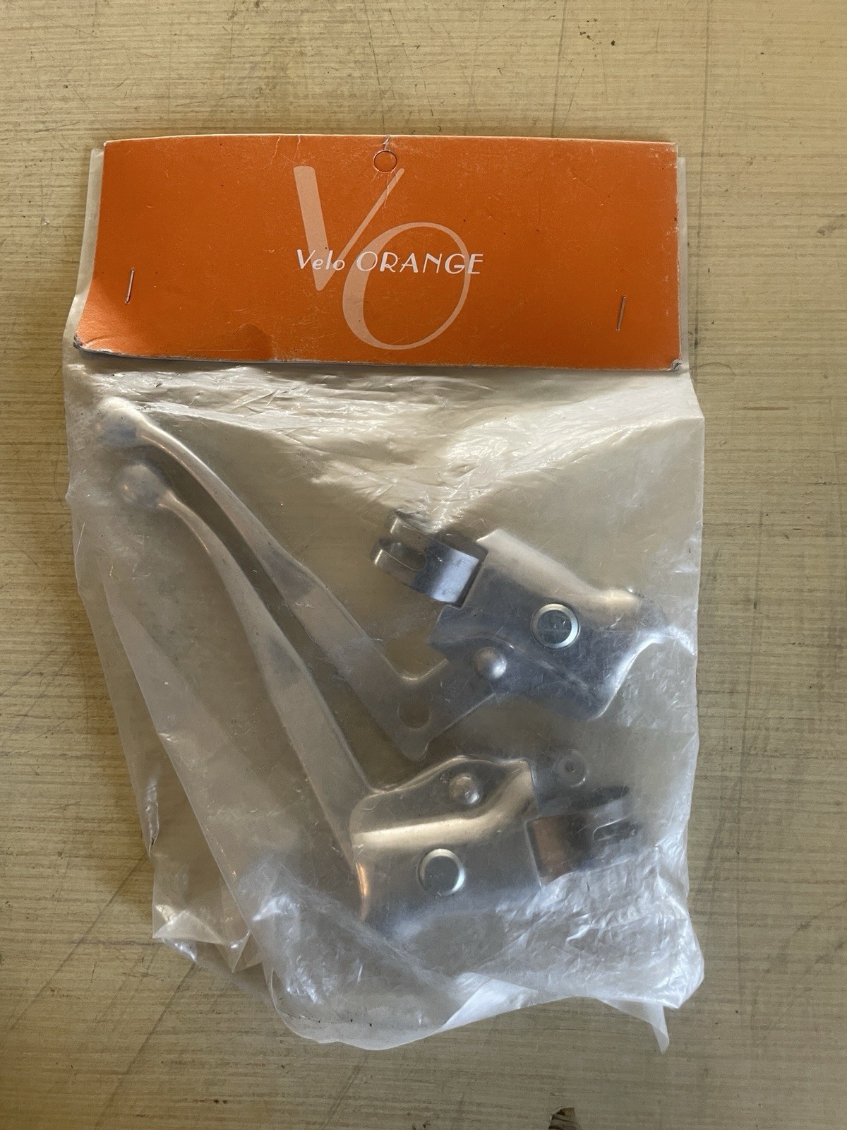 Velo Orange Classic City Bike Brake Levers – 23.8mm Cast Steel, Chrome Finish