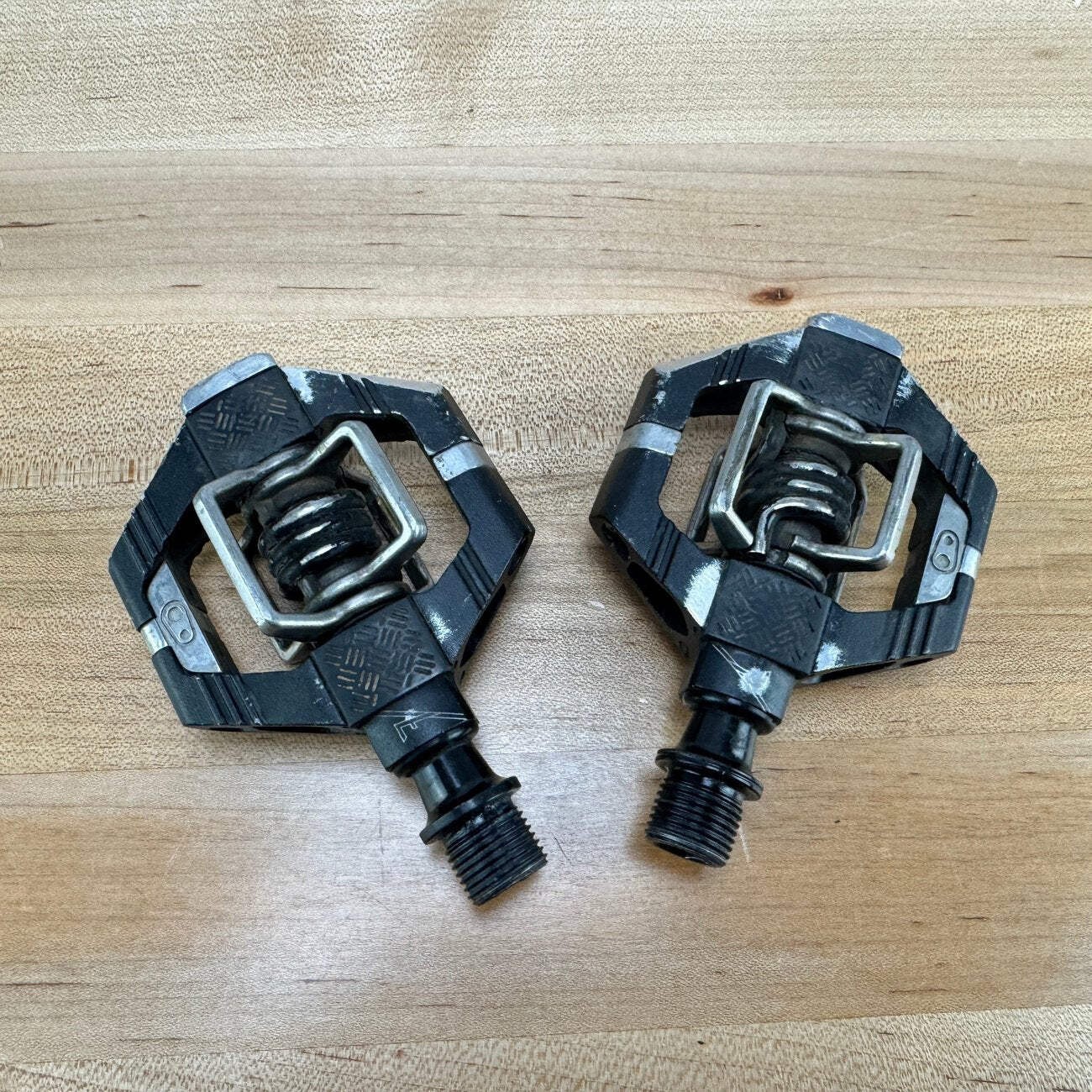 Crankbrothers Candy 7 Steel Spindle Black Clipless MTB Bike Pedals No Cleats