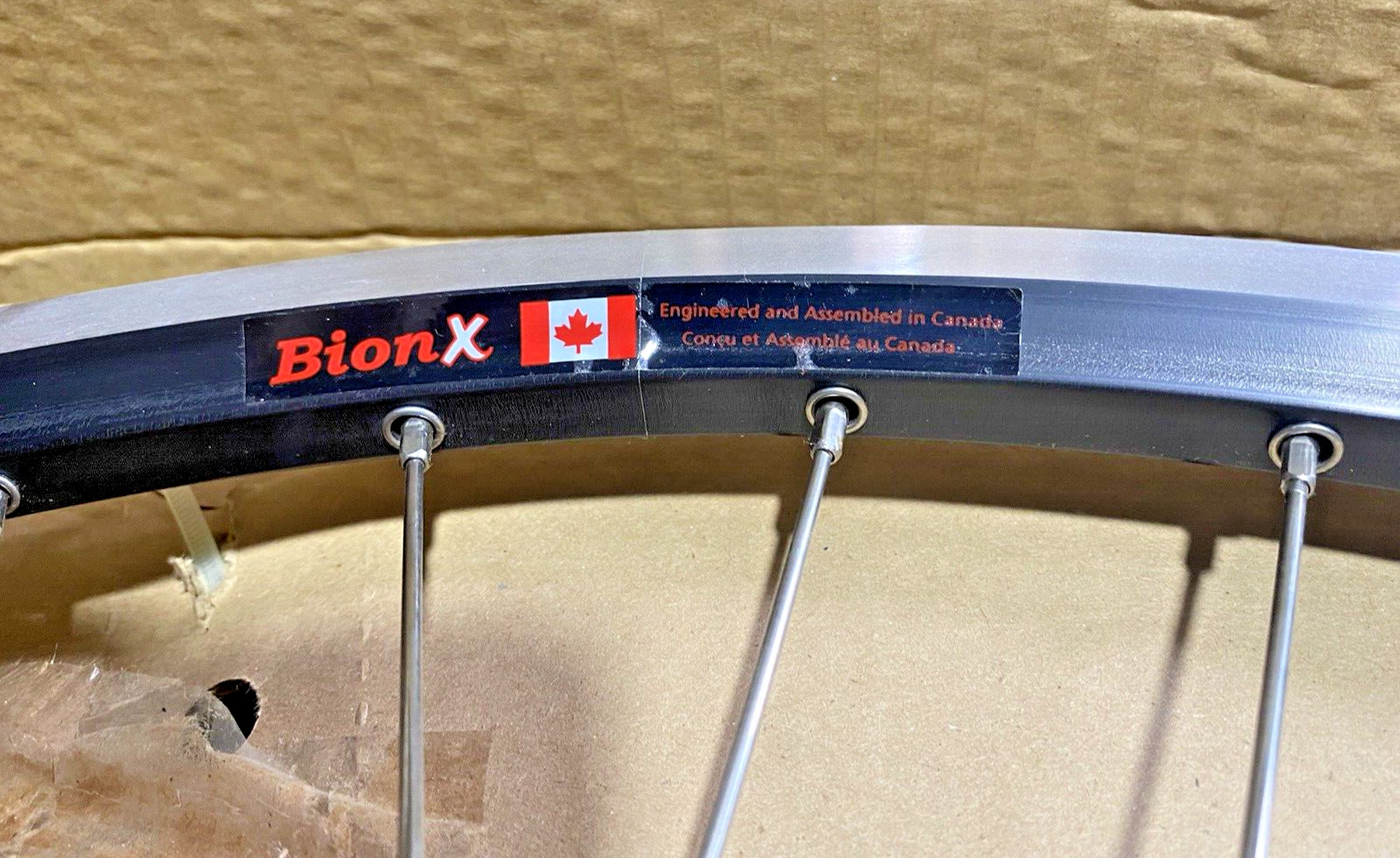 BionX 27.5″ P350DT 36 Volt 350 Watt Electric E-Bike Motor Rear Wheel /New