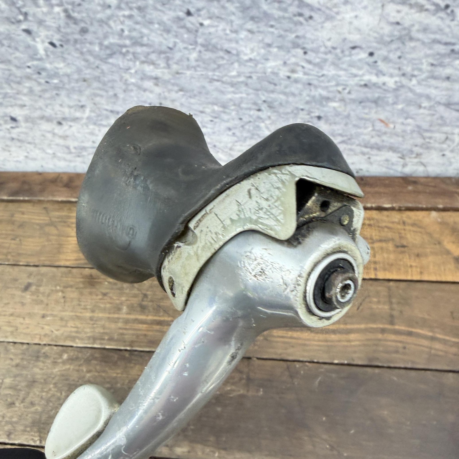 Vintage Shimano Ultegra ST-6501 Right 9 Speed STI Brake Shifter Lever Wear