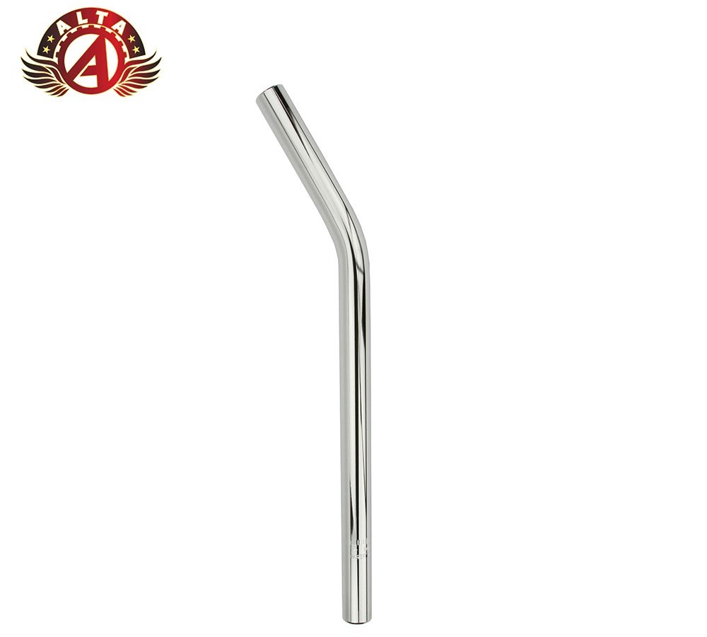 CHROME 22.2MM 7/8 SEATPOST OLDSCHOOL BMX ALTA LAYBACK
