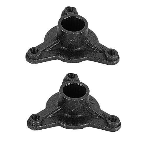 Duokon ATV 3 Lug Axle Hub, 78mm 23T Spline 3 Stud Rear Wheel Axle Hub Fit for