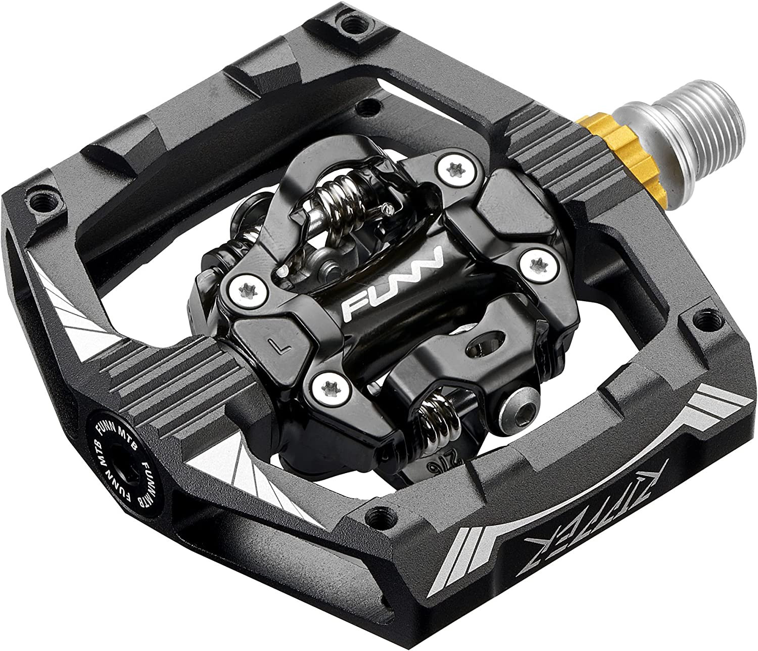 Ripper Mountain Bike Clipless Pedals, Rocker Clip/Spring-Loaded Clip-In Mechanis