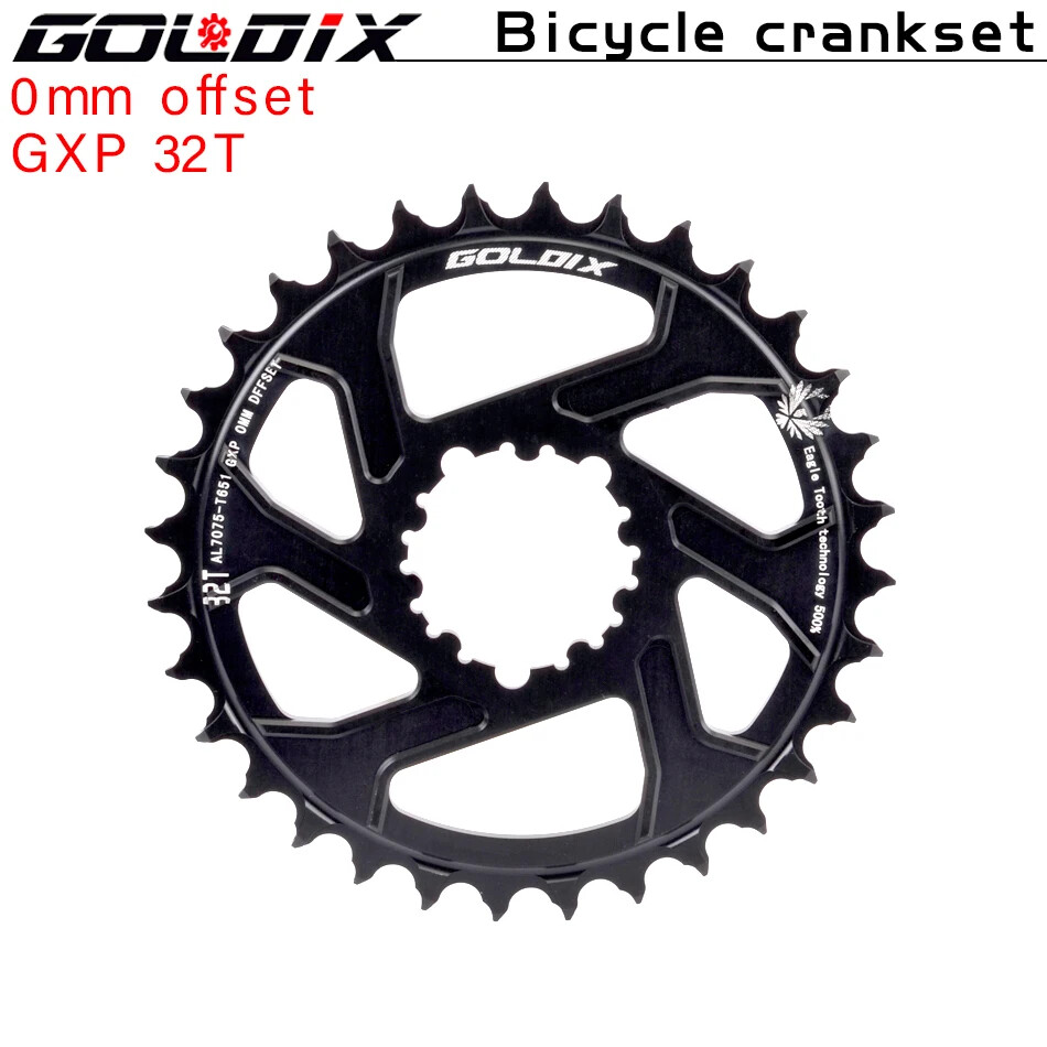 MTB Bike Chainring Chainwheel 0mm 3mm 6mm Offset 30T 38T SRAM 3Bolt Direct Mount