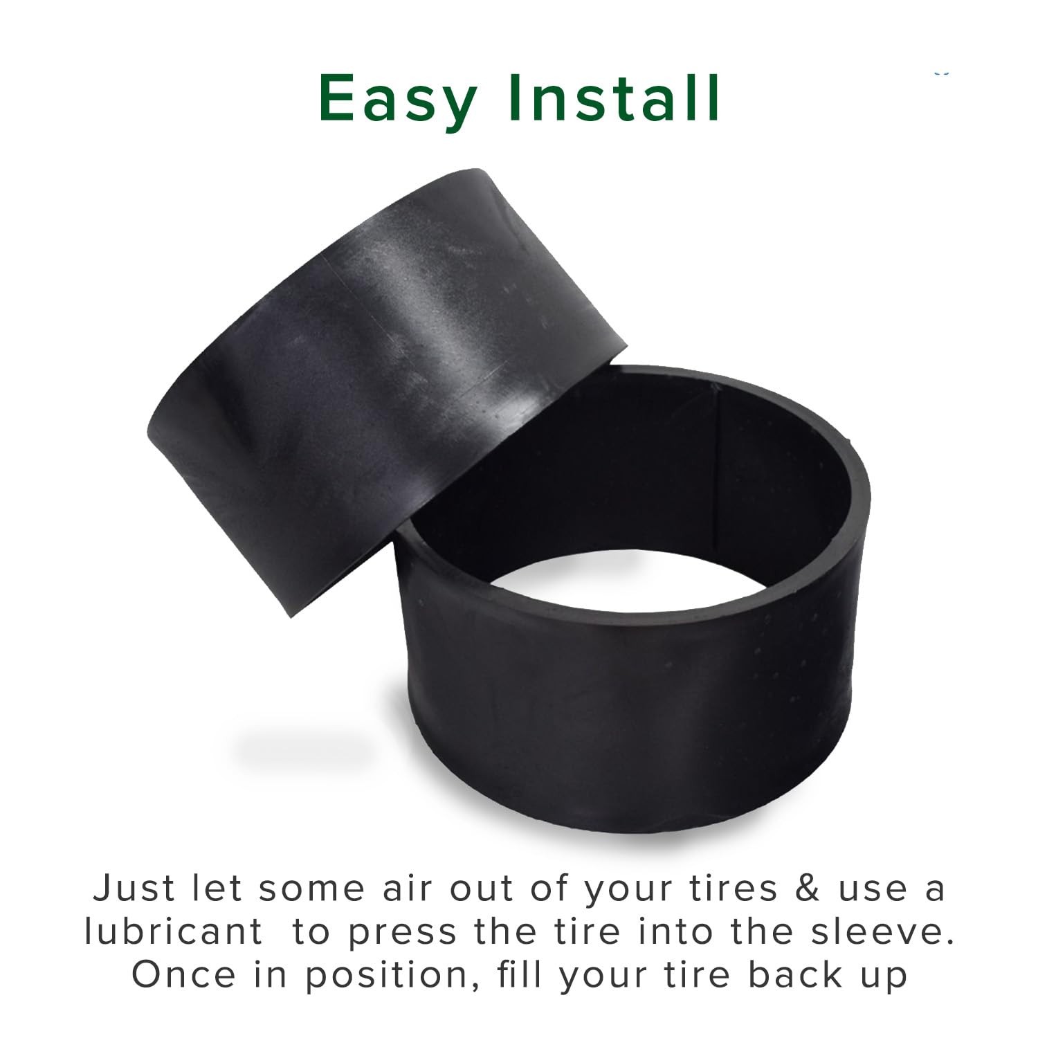 Alveytech 10 X 4.50-5 Pvc Plastic Tire Sleeve For Drift Trikes – Replacement