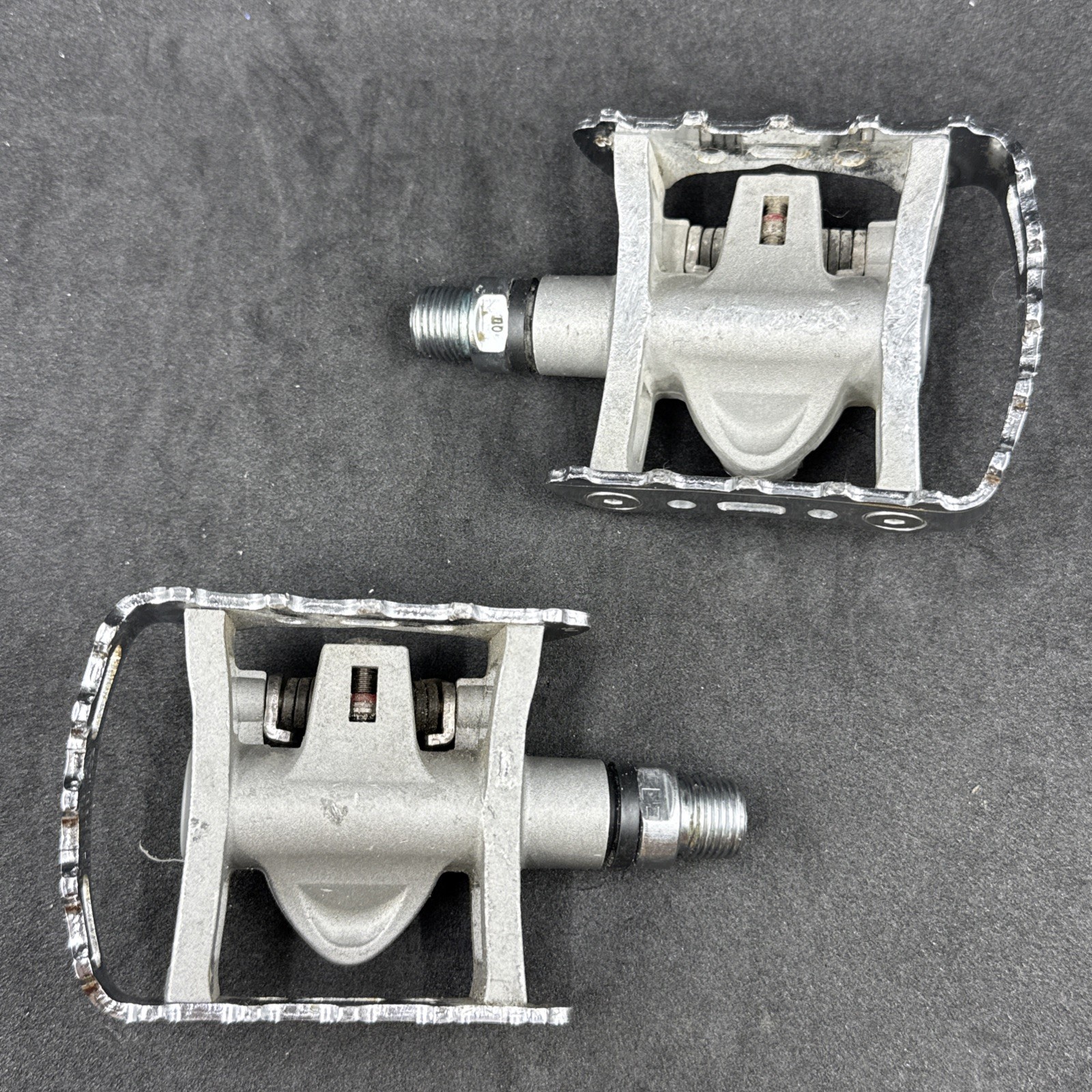 Shimano PD-M324 SPD Dual Platform Campus Pedals Silver EXCELLENT CONDITION