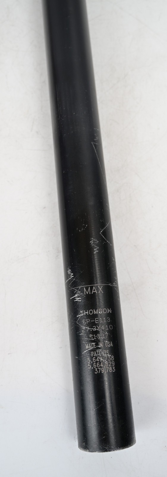 Thomson Elite Alloy Road Bike Seatpost 27.2 x 410mm 0 Setback BLACK SP-E113