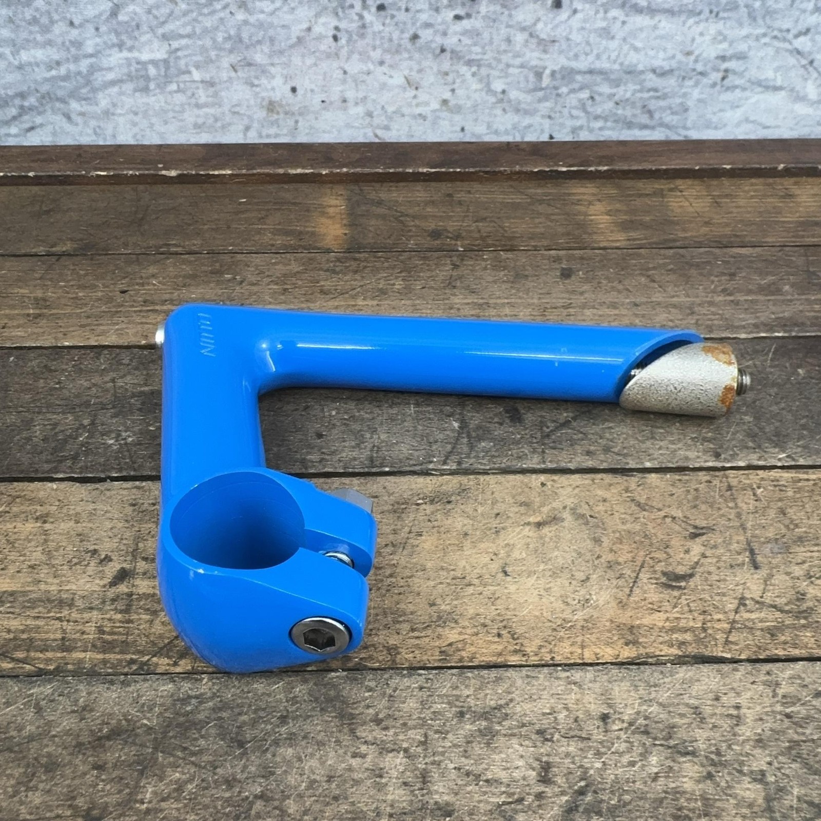 Vintage Nitto Blue Quill Stem 22.2 Quill 26 Mm Clamp 90mm NOS Alloy Japan 80s
