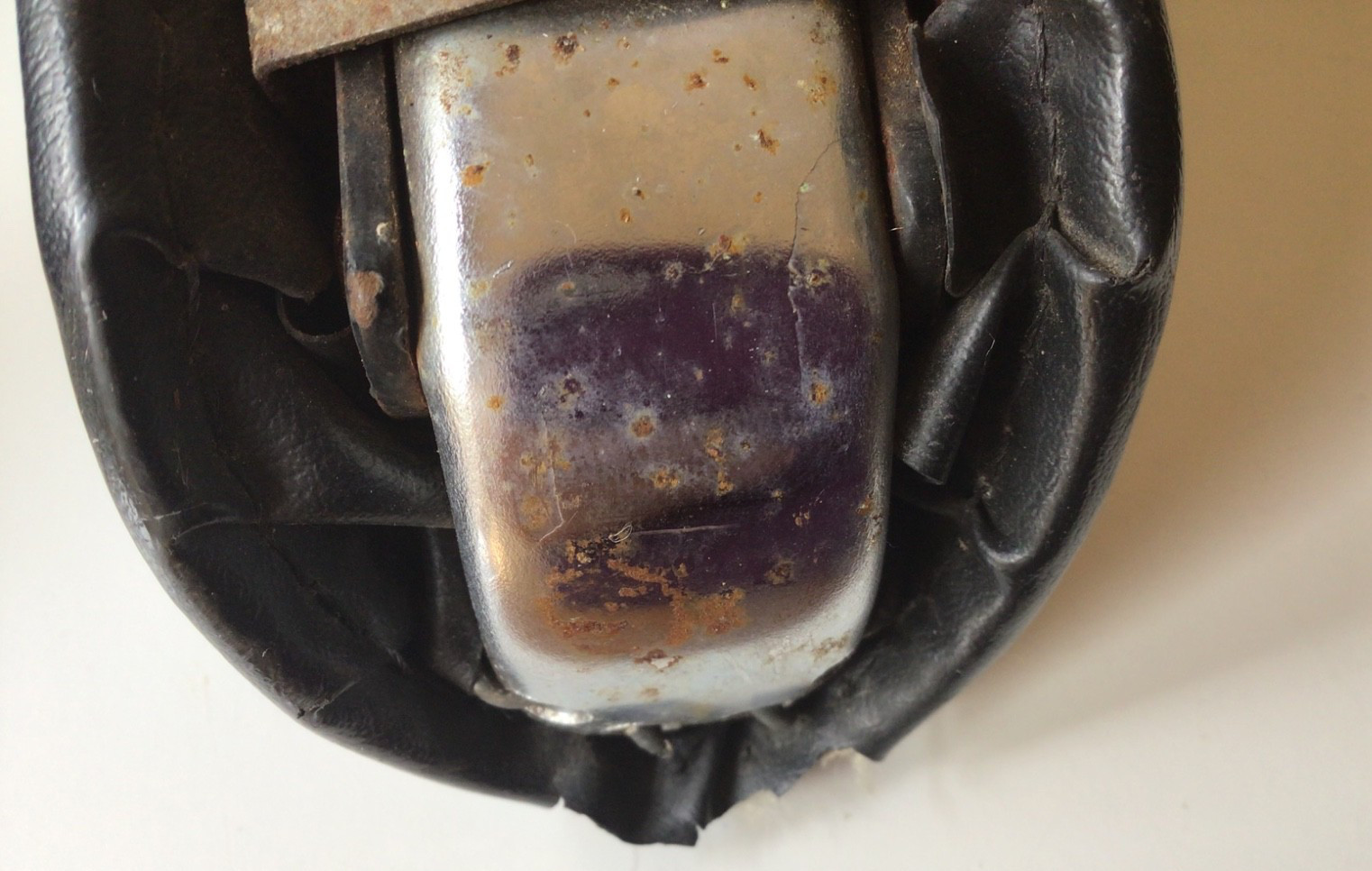 VINTAGE BROOKS BIKE/MOTORCYCLE SEAT – MADE IN ENGLAND