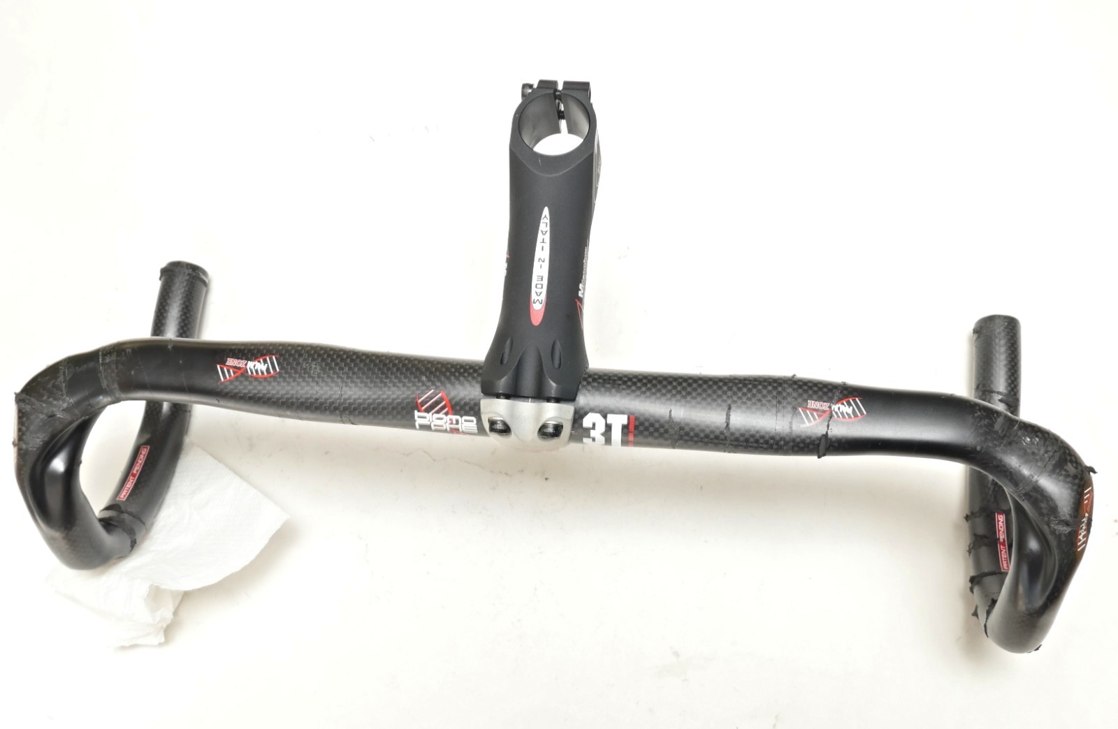3T TTT carbon fiber 44cm ctc 31.8 bar ITM Millenium 110mm 1 1/8 stem New takeoff