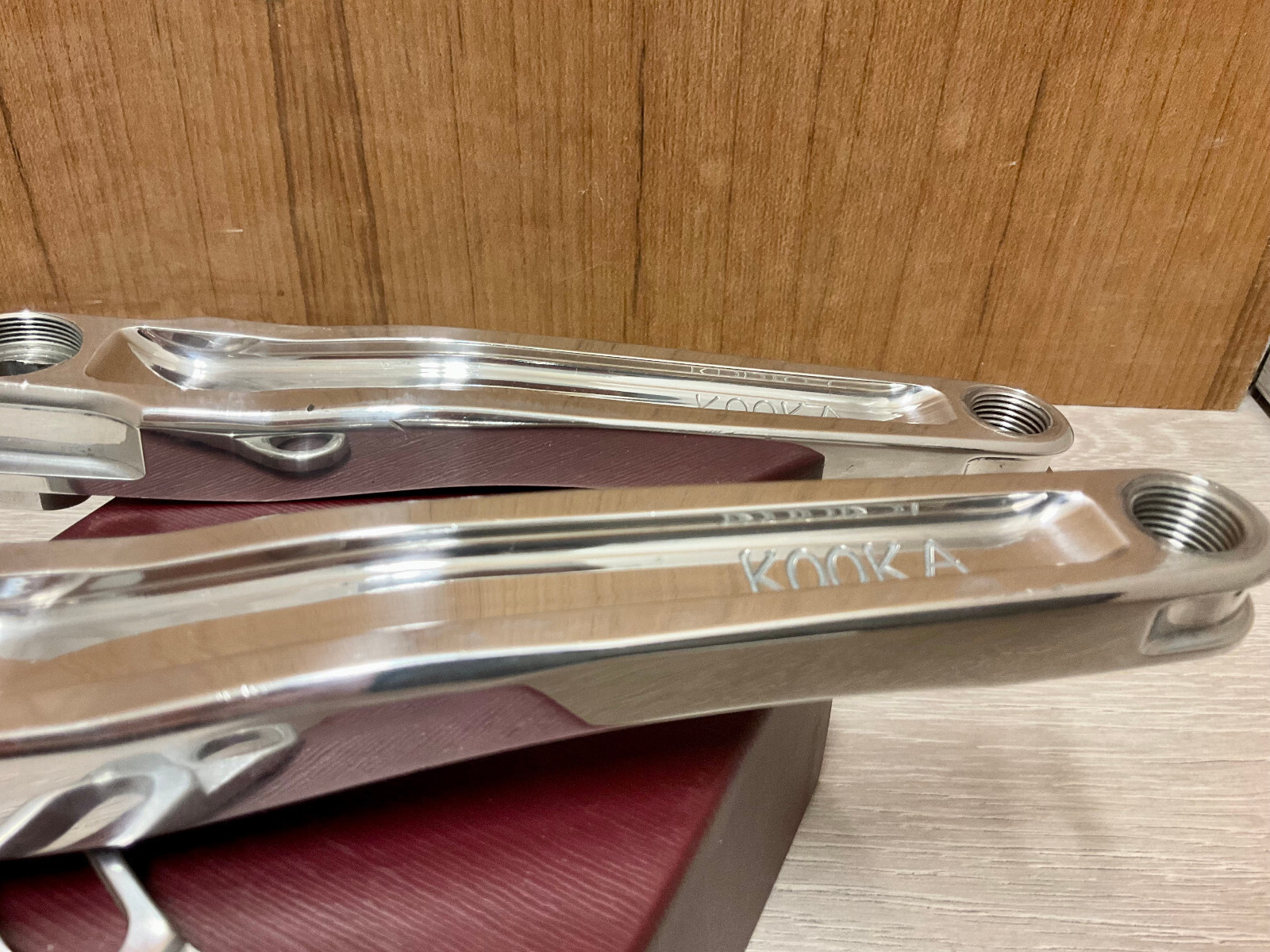 VGC cult KOOKA crank arm set crank set 175mm from ex.showroom bike low mileage
