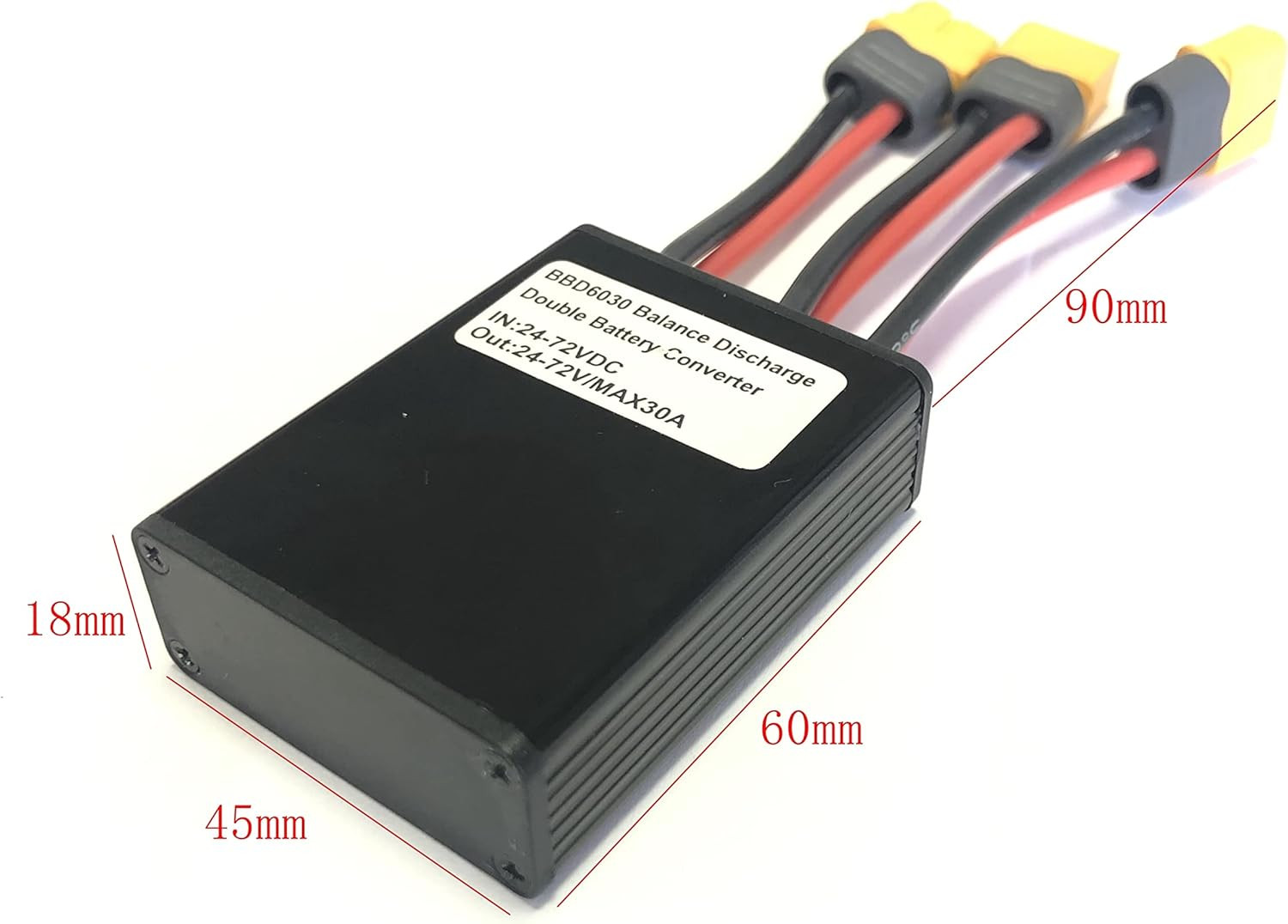 N Double Battery Discharge Converter for E-Bike 20A/30A/40A Dual Battery Pack Sw