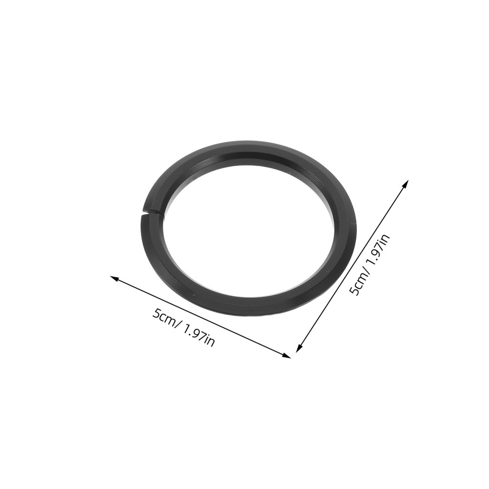 4 Pcs Bicycle Bottom Gasket Headset Base Ring Aluminum Alloy Front Fork Spacer