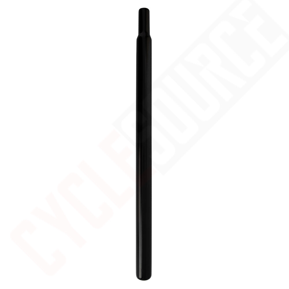 ENIX Vintage Steel Bike Pillar Seat Post 20.7mm/15.9mm Top Black