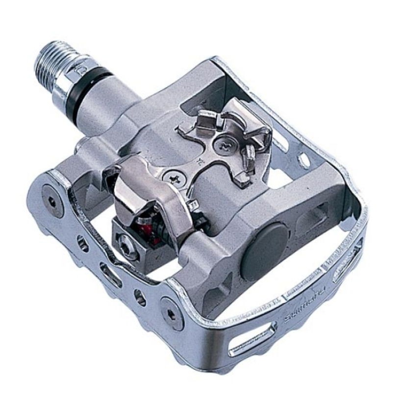 Couple Pedals MTB pd-m324 Silver Double Function Attack SPD SH-EPDM324 SHIMANO