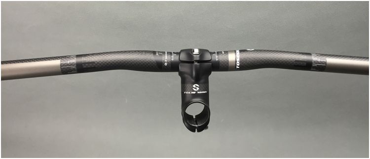 Carbon MTB Road fixie Bicycle Stems Kids Bike Riser bar Short Handlebar Stem Set