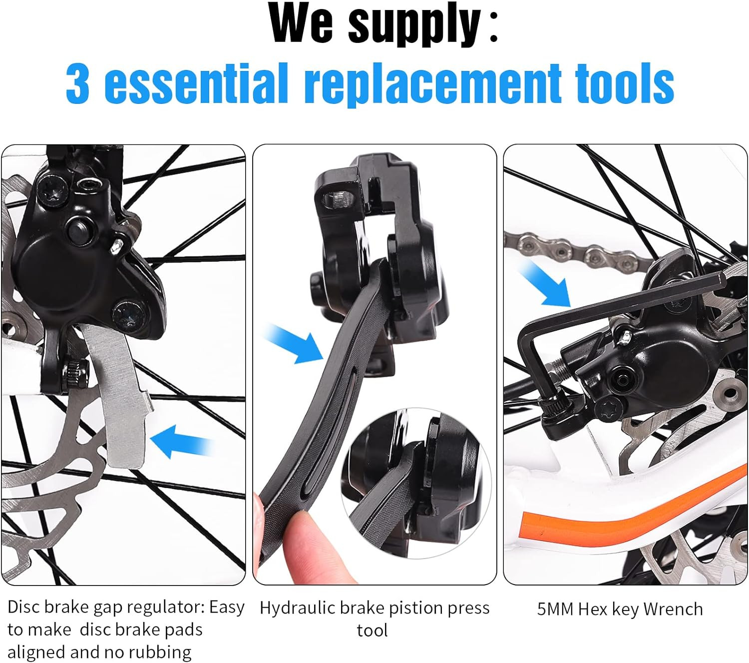 25 Pairs Bike Brake Pads, Compatible with Tektro Brake Pads for Shimano Brake Pa